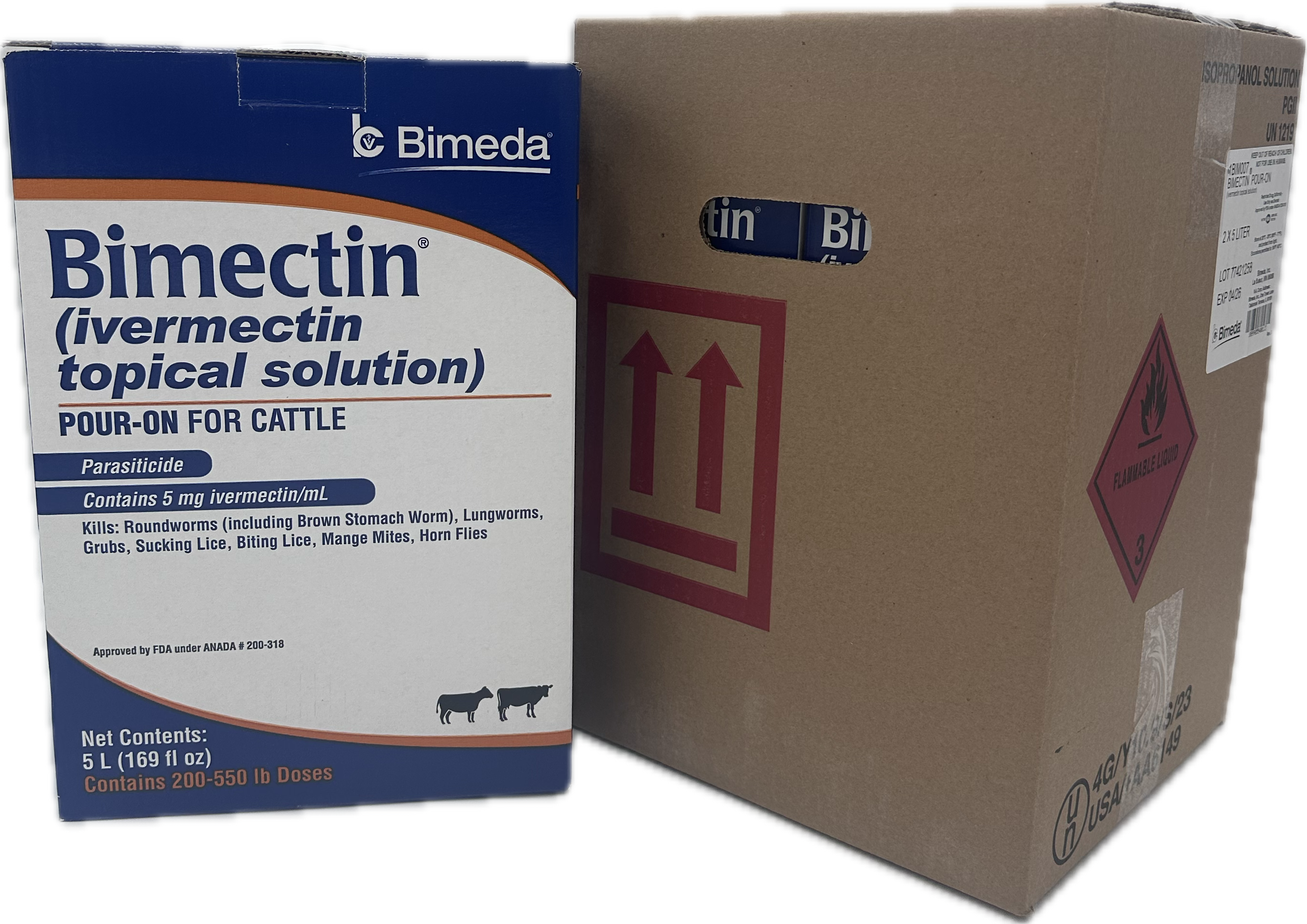 Bimectin Pour On Case Size
